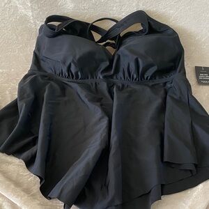 Torrid Black Swim Top